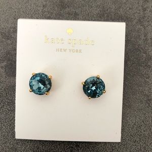 Kate Spade Blue Gem Earrings